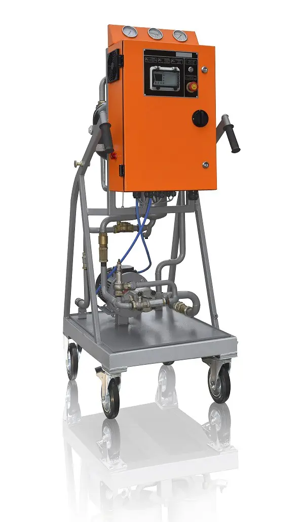 CMM-1,2Fr Industrial oils filtration unit with self-cleaning filters
