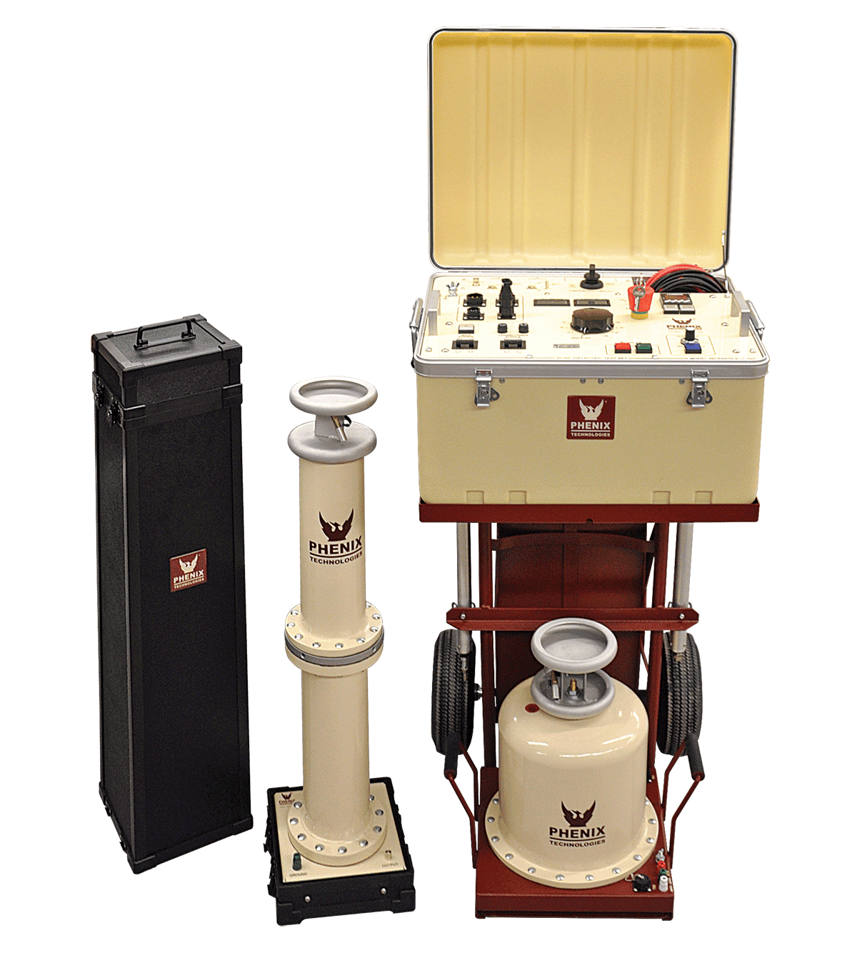 100 kV AC / 120 kV DC Combo Hi-Potential Test Systems  100 kV AC / 120 kV DC Combo Hi-Potential Test Systems